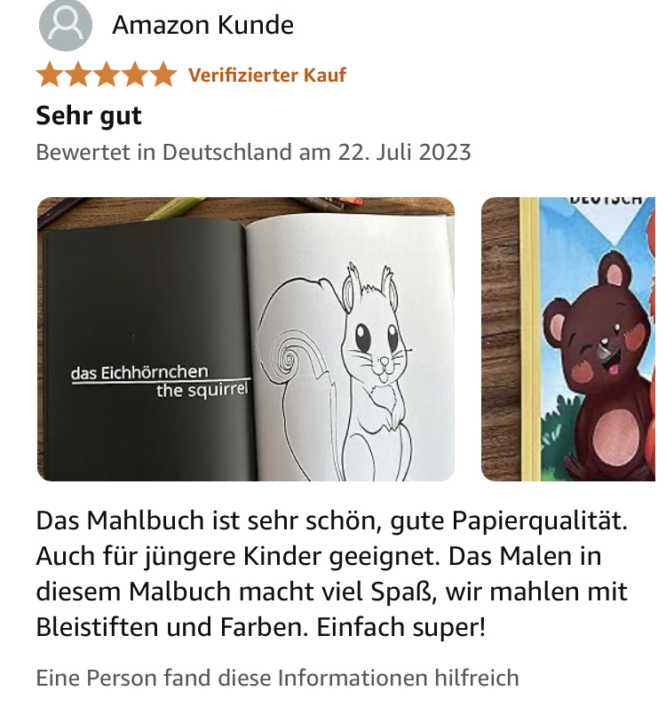 Amazon Kunde Bewertung